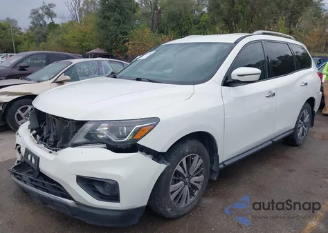 2019 Nissan Pathfinder S из США, поврежденный, VIN 5N1DR2MN8KC635165